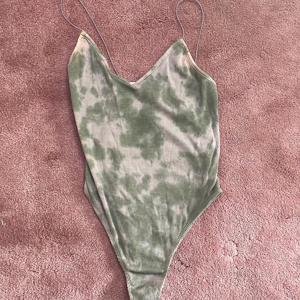 Tie-dye body suit